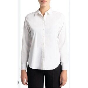 Como Blu Wrinkle-Resistant Women's Button Down Shirts for Work & Casual Wear S